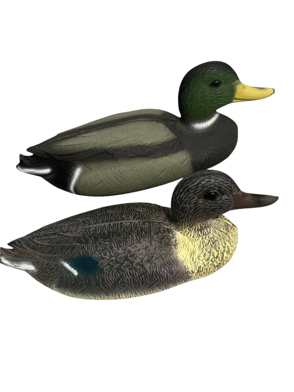 Duck Decoy Mallard Pair for hunting or decor